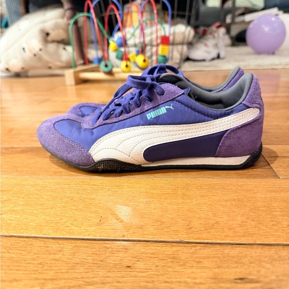 Puma Sportlifestyle Purple Sneakers Women’s Size 6.5 Retro Athletic Shoes - Picture 12 of 12